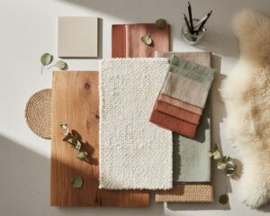 como combinar colores y texturas