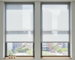 Estores screen para una protección solar eficiente